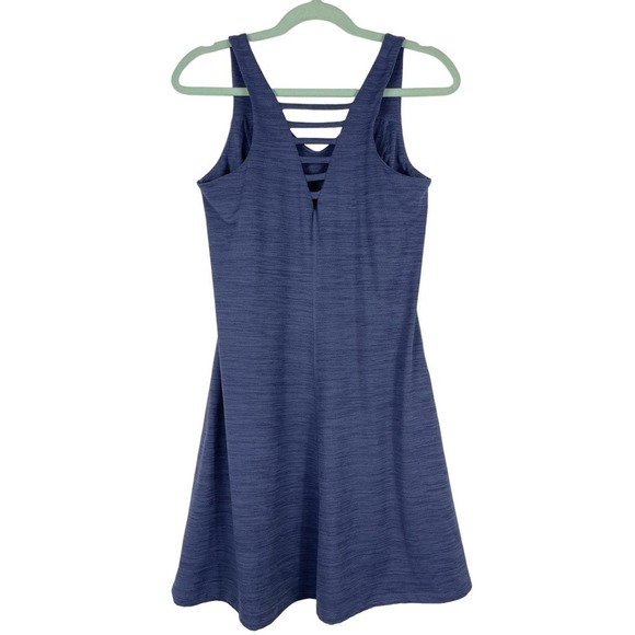 Toad & Co Tech Tomboy Tank Dress Periwinkle Blue Small Outdoors Athletic - Picture 7 of 9